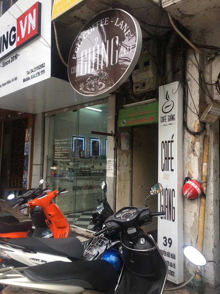 蛋咖啡 Giảng Cafe 外觀